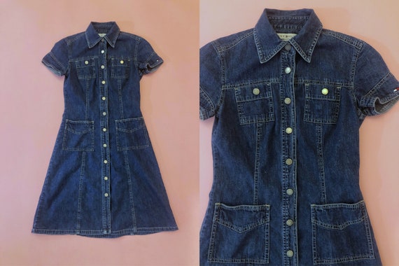 Y2K Tommy Hilfiger Medium Wash Denim 
