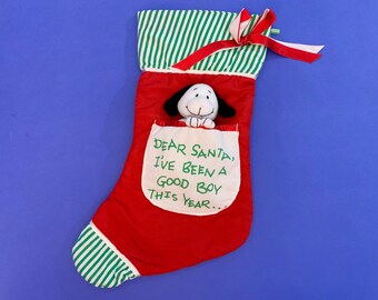 good boy christmas stocking