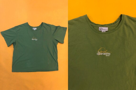 Y2K Oprah Winfrey Show Embroidered Graphic T Shirt