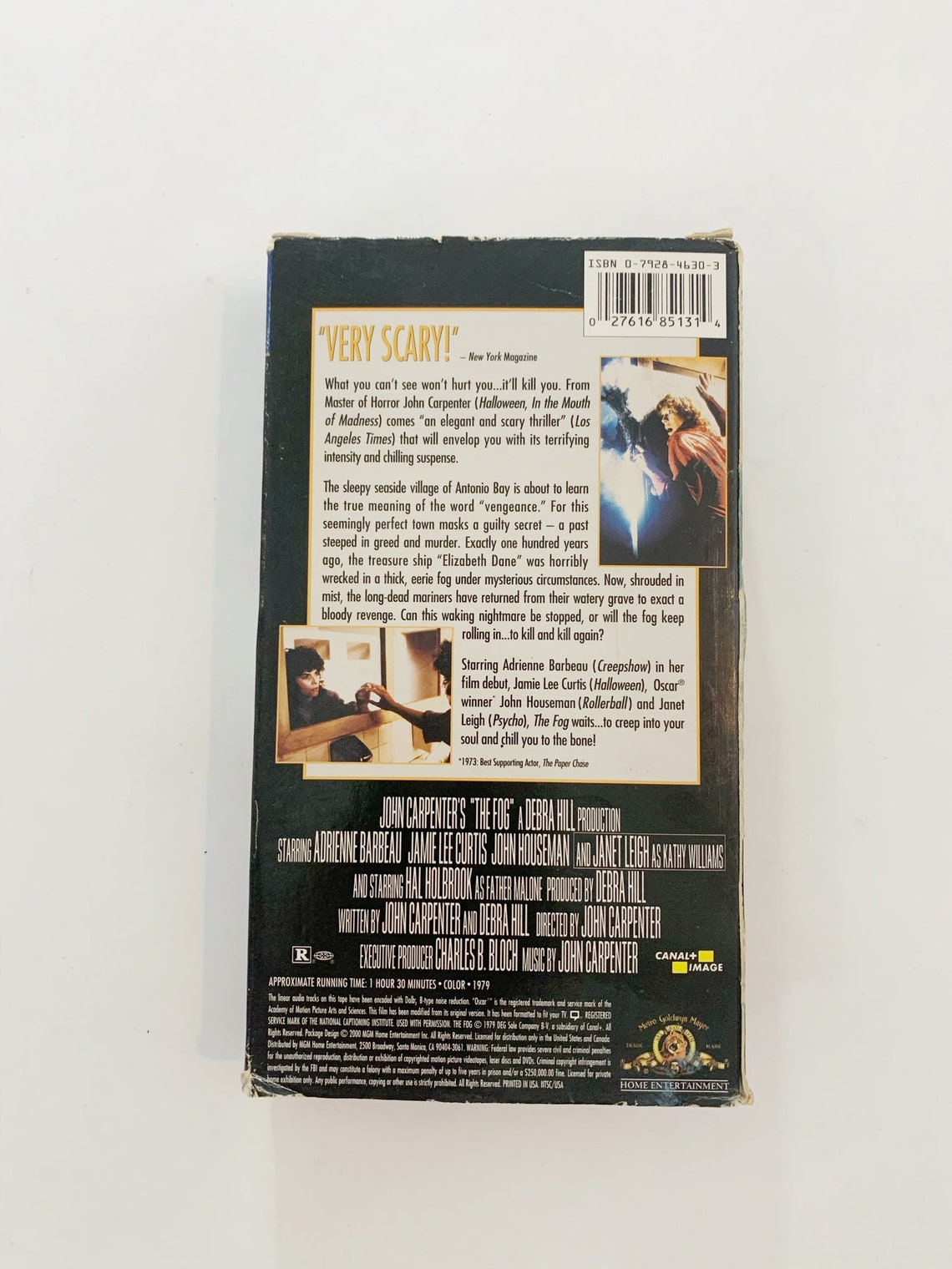 VTG Y2K the Fog VHS Tape Movie From 1979 Starring Jamie Lee - Etsy UK