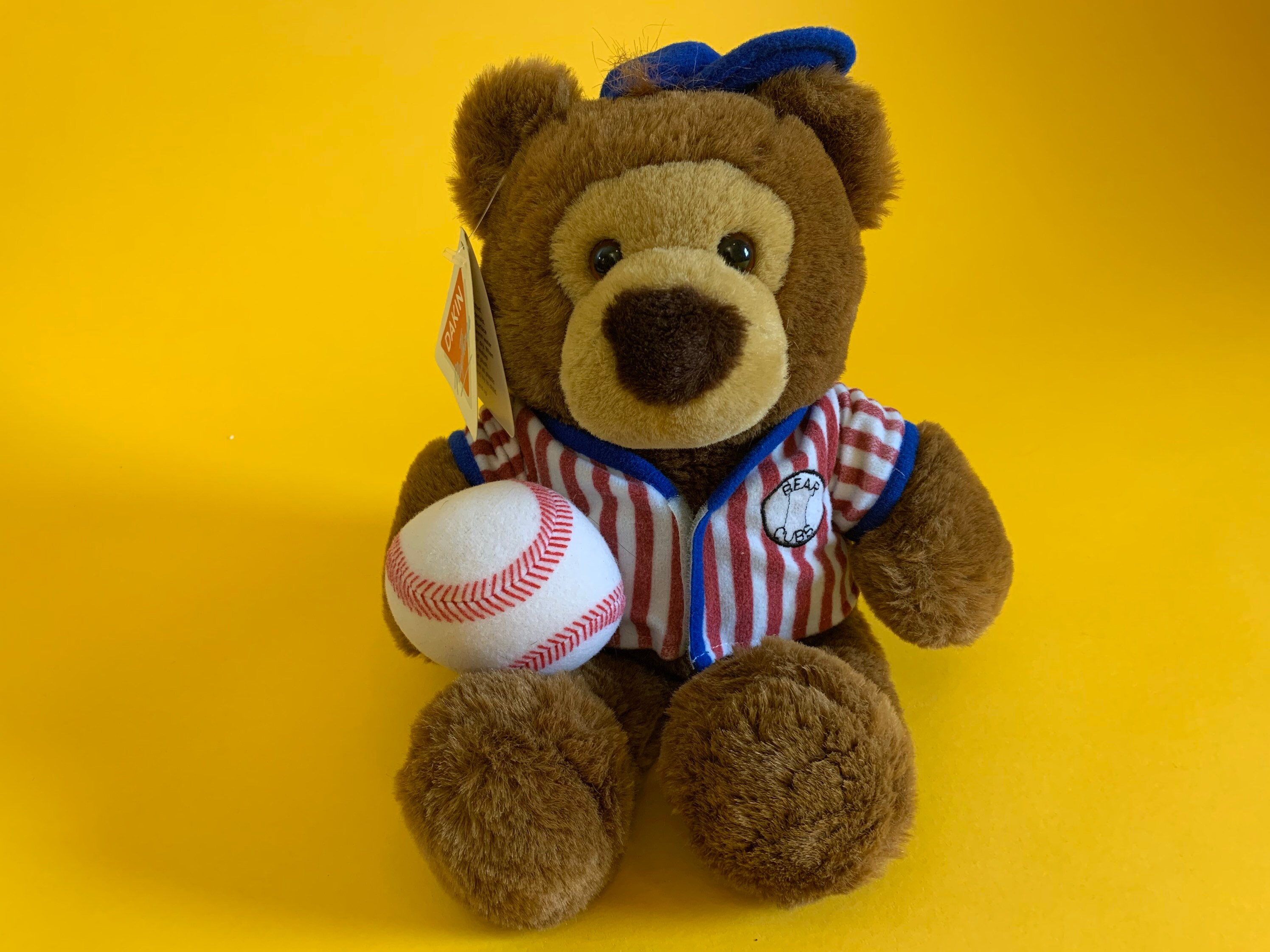 baseball stuffed bear