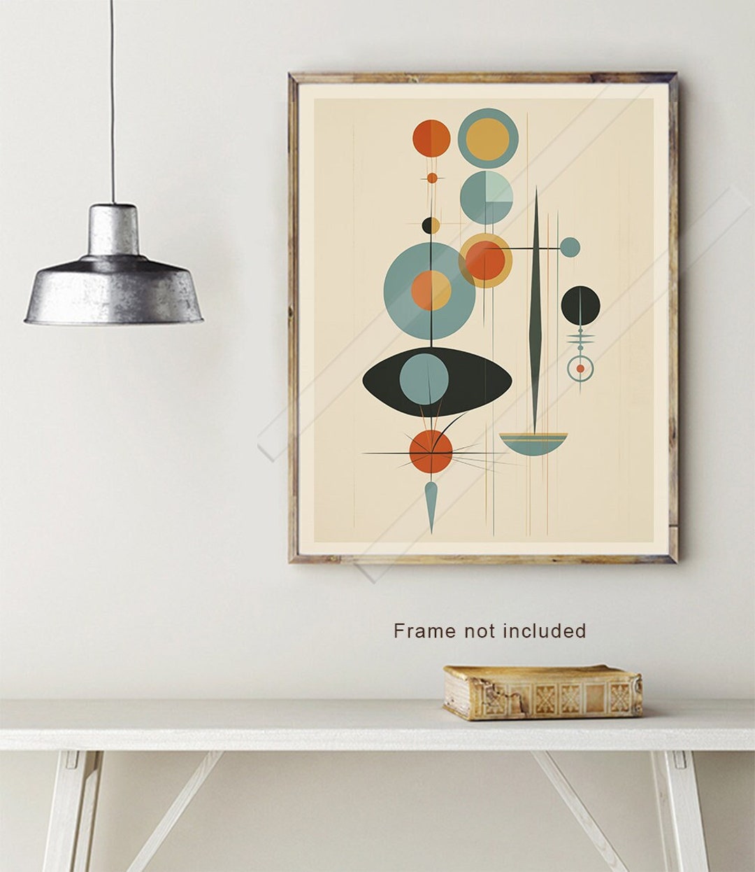 Image showcasing Mid Century Wall Art Mid Century Modern Wall Art Minimalist Poster ...
