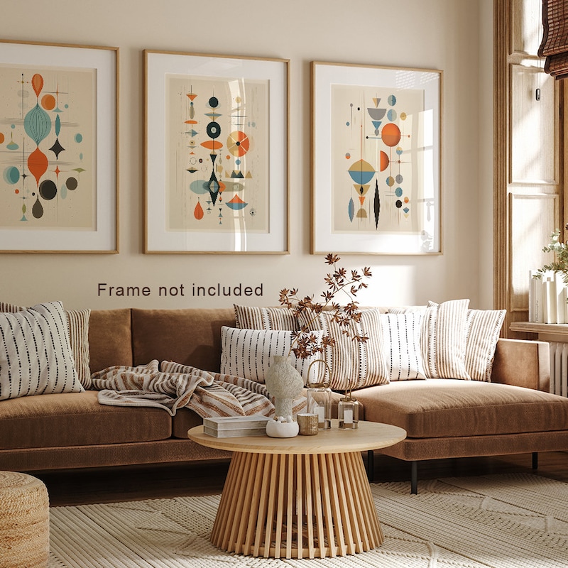 Mid Century Wall Art Etsy — free download