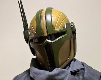 Painted Stormbringer Commando Mandalorian 3D Printed Helmet