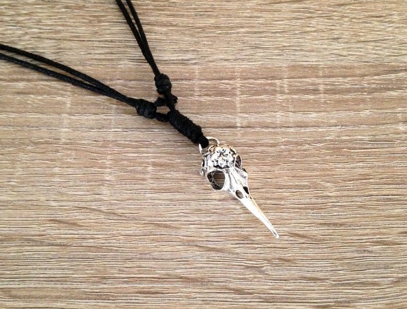 Scissor Black Choker Necklace Charm Long Pendant Black Cord Necklace Antique Silver Pentagram Adjustable from 38 to 70cm Key Jewelry