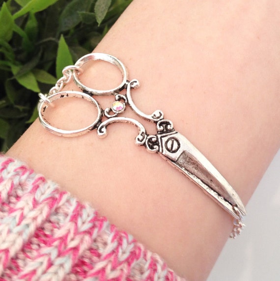 Hairdresser scissor deals bracelet