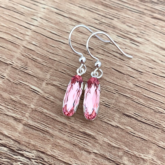 Baby pink earrings best sale online
