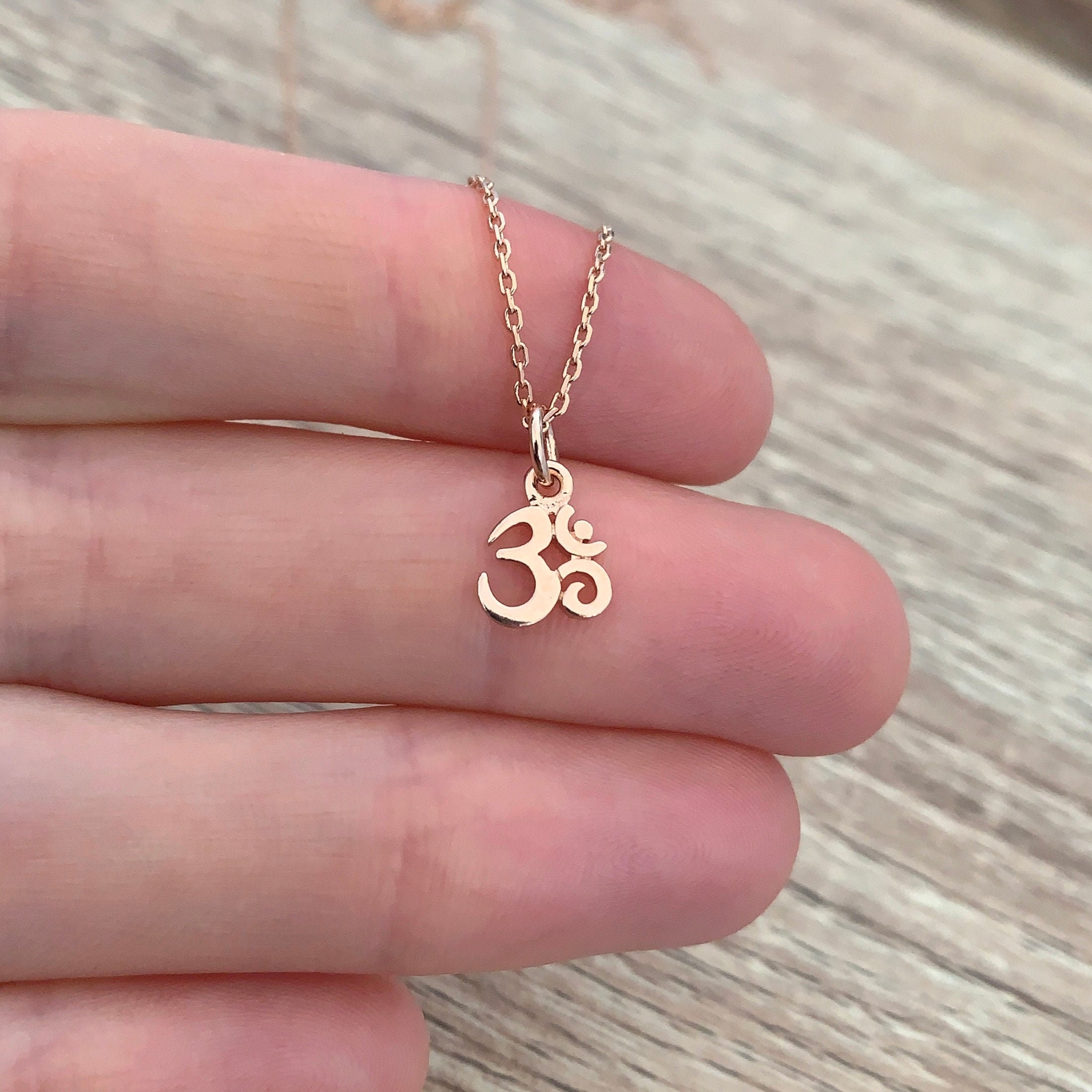 Om locket sale gold design