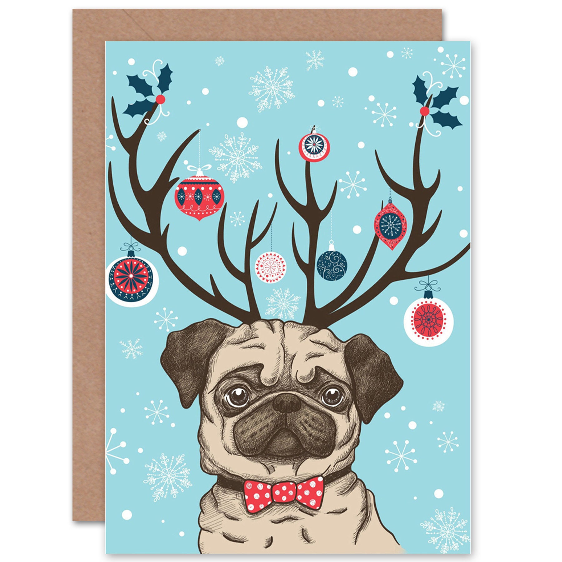 Cute Dog Christmas Cards 
