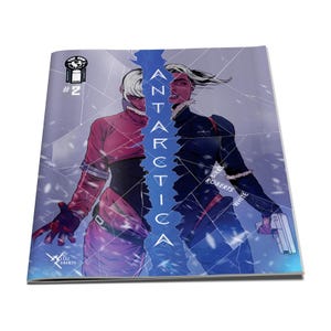 Antarctica #2 - Cover A by Willi Roberts - Signed by Simon Birks