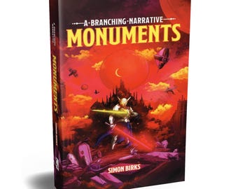 Monuments: Fantasy & Sci-Fi Paperback Solo RPG Gamebook / Choose Your Own / Fighting Fantasy
