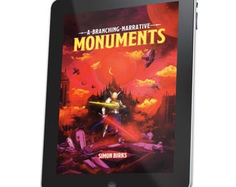 Monuments - Fantasy & Sci-Fi Digital Solo RPG Gamebook / Choose Your Own / Fighting Fantasy