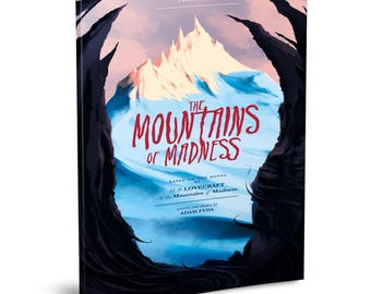 The Mountains of Madness - HP Lovecraft Cthulhu Mythos Cosmic Horror - Deluxe Paperback Graphic Novel