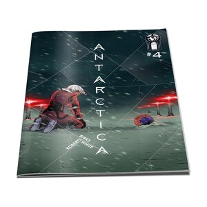 Antarctica #4 - Cover A by Willi Roberts - Signed by Simon Birks