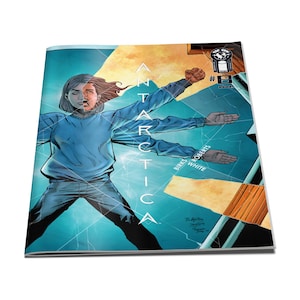 Antarctica Comic Book #8, Cover B - Signed by Simon Birks
