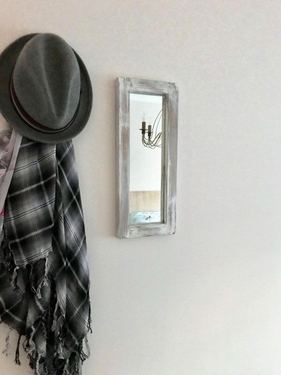 Mirror Handmade Wooden Painted Mirror Landscape Portrait Etsy