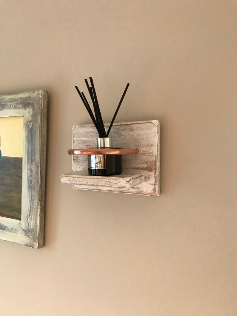 Sconce Reed Diffuser Holder Wood Wall Mounted Scent Holder Etsy