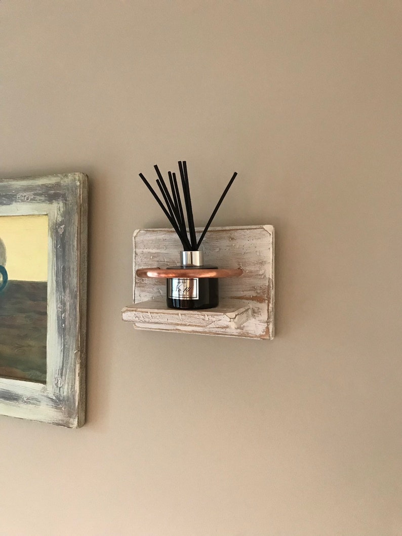 Sconce Reed Diffuser Holder Wood Wall Mounted Scent Holder Etsy