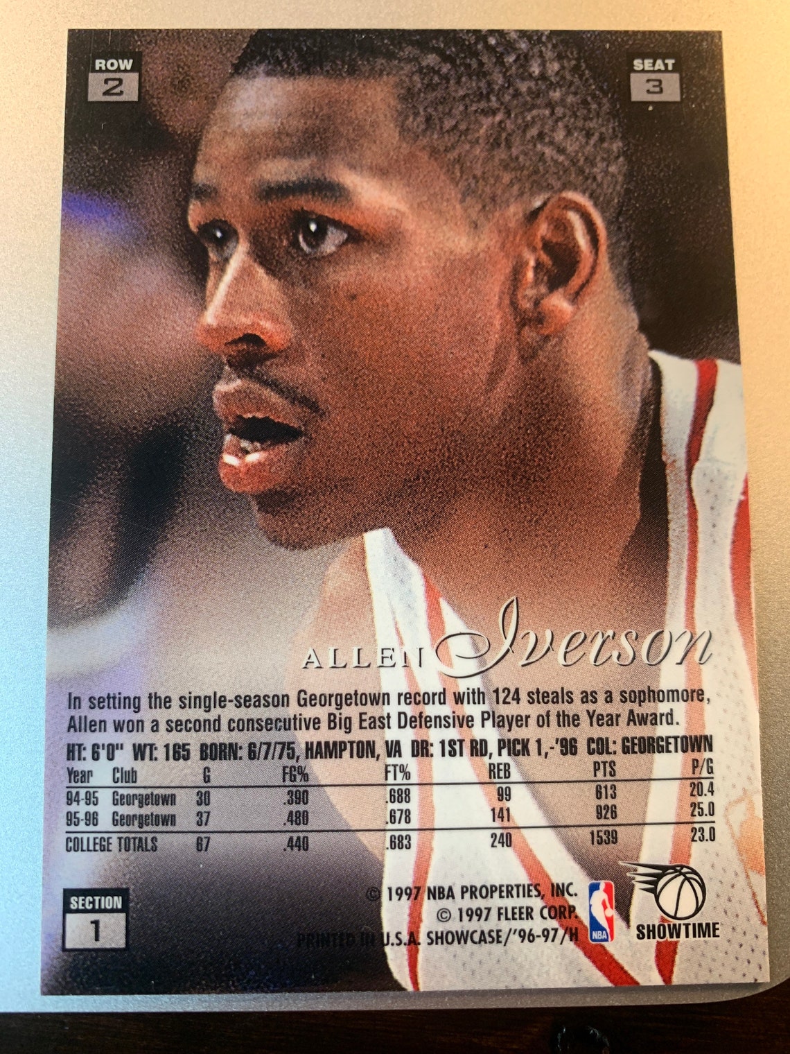 Allen Iverson Rookie card lot SGC Etsy