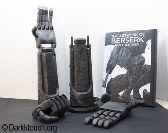 Guts Berserk Cannon Arm art Berserk manga anime