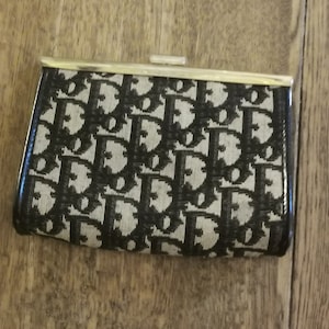 Christian Dior Coin Purse and Checkbook Vintage Perfect