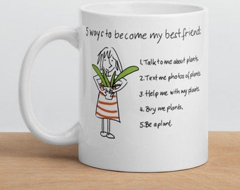Funny Gardening Mug /Plant mug / Master Gardener Gift for Him Her Men Women / Birthday Christmas Anniversary Coworker Gift