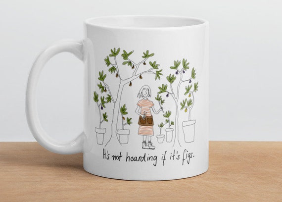 Funny gardening mug, fig growers, fig mug