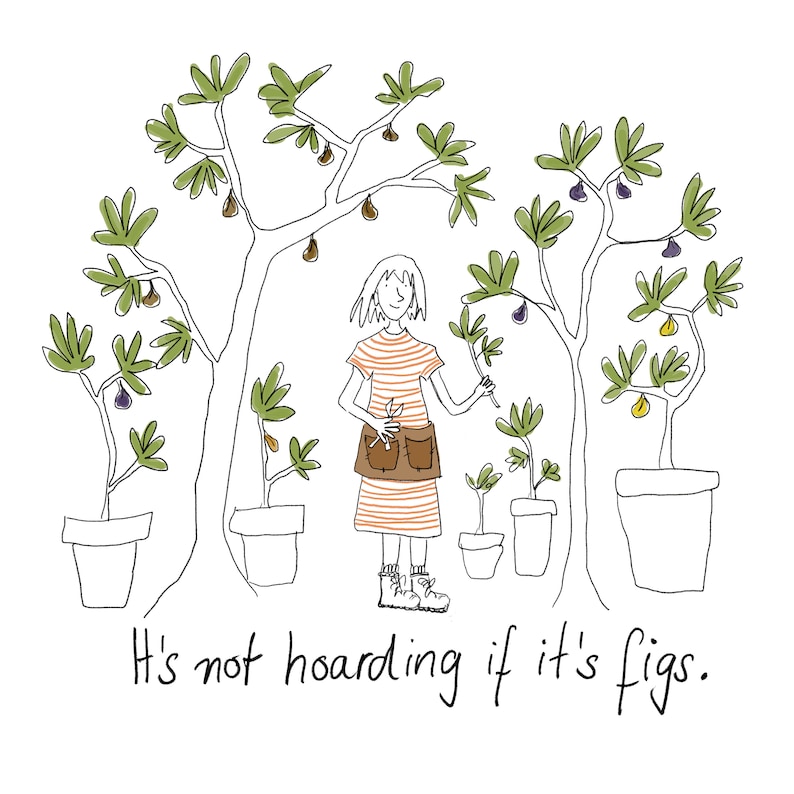 Funny gardening mug, fig growers, fig mug image 2