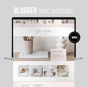 Blogwebsitesjabloon | Wix-websitethema-ontwerp | Premade Wix-website | Doe-het-zelfwebsite | Wix-webdesign | Wix-website voor bedrijfscoach