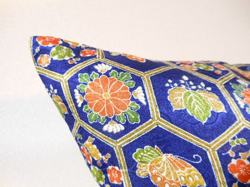 Japanese Kimono Pillow 097 decorative pillow 16x16 Etsy 日本
