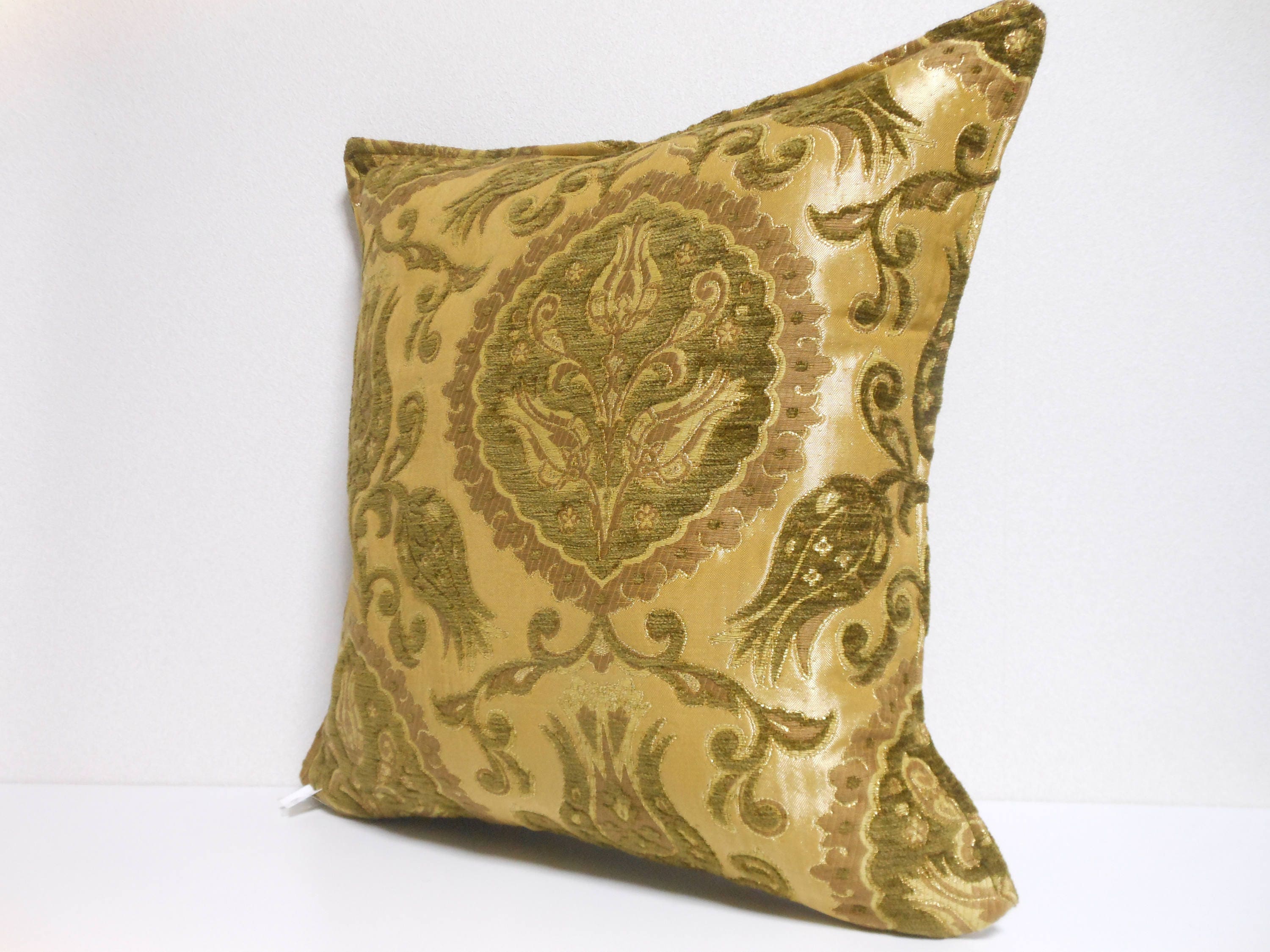 Ottoman Style Fabric Pillow 005 Decorative Pillow 16x16 Etsy UK