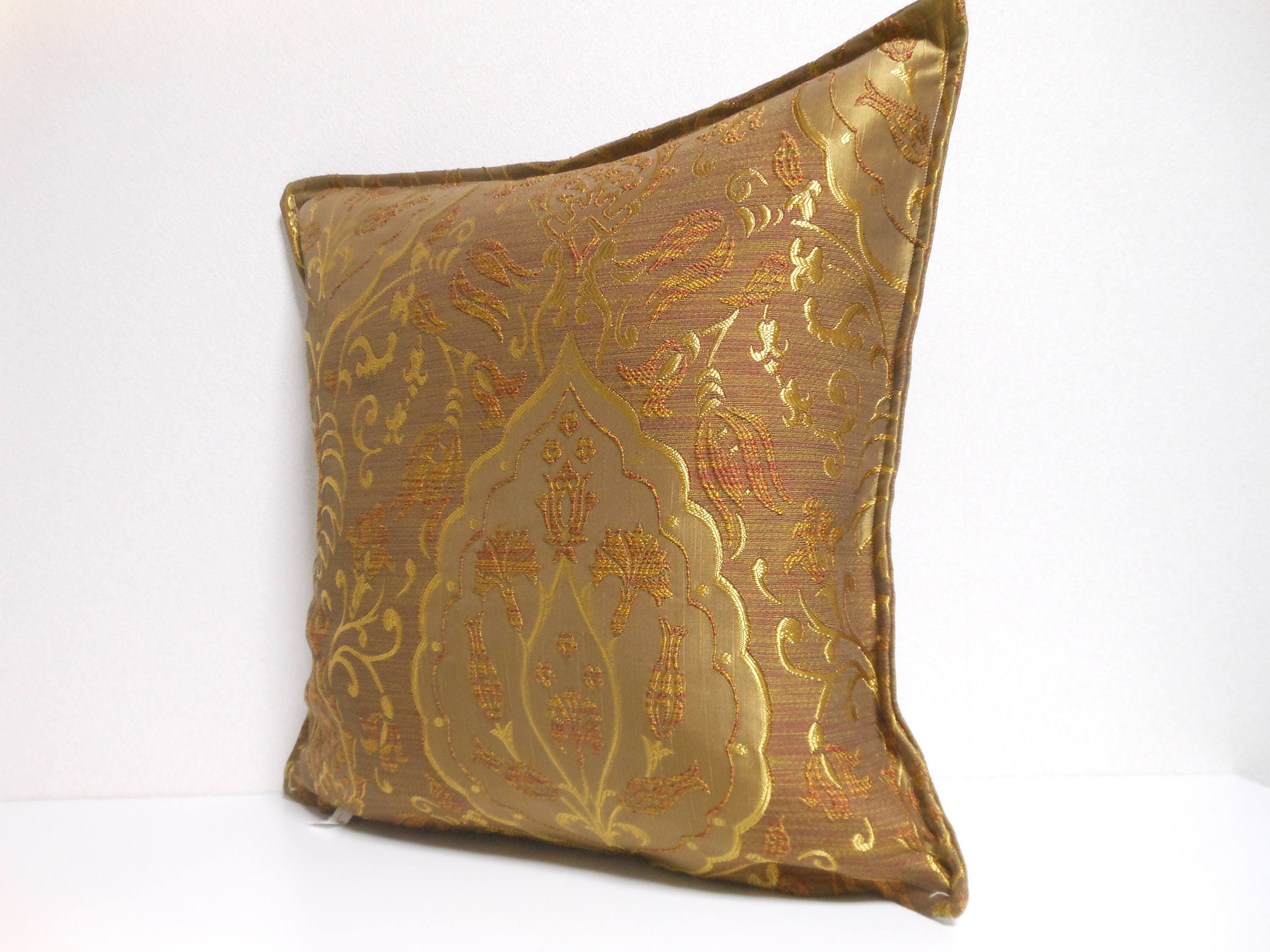 Ottoman Style Fabric Pillow 067 Decorative Pillow 16x16 Etsy UK