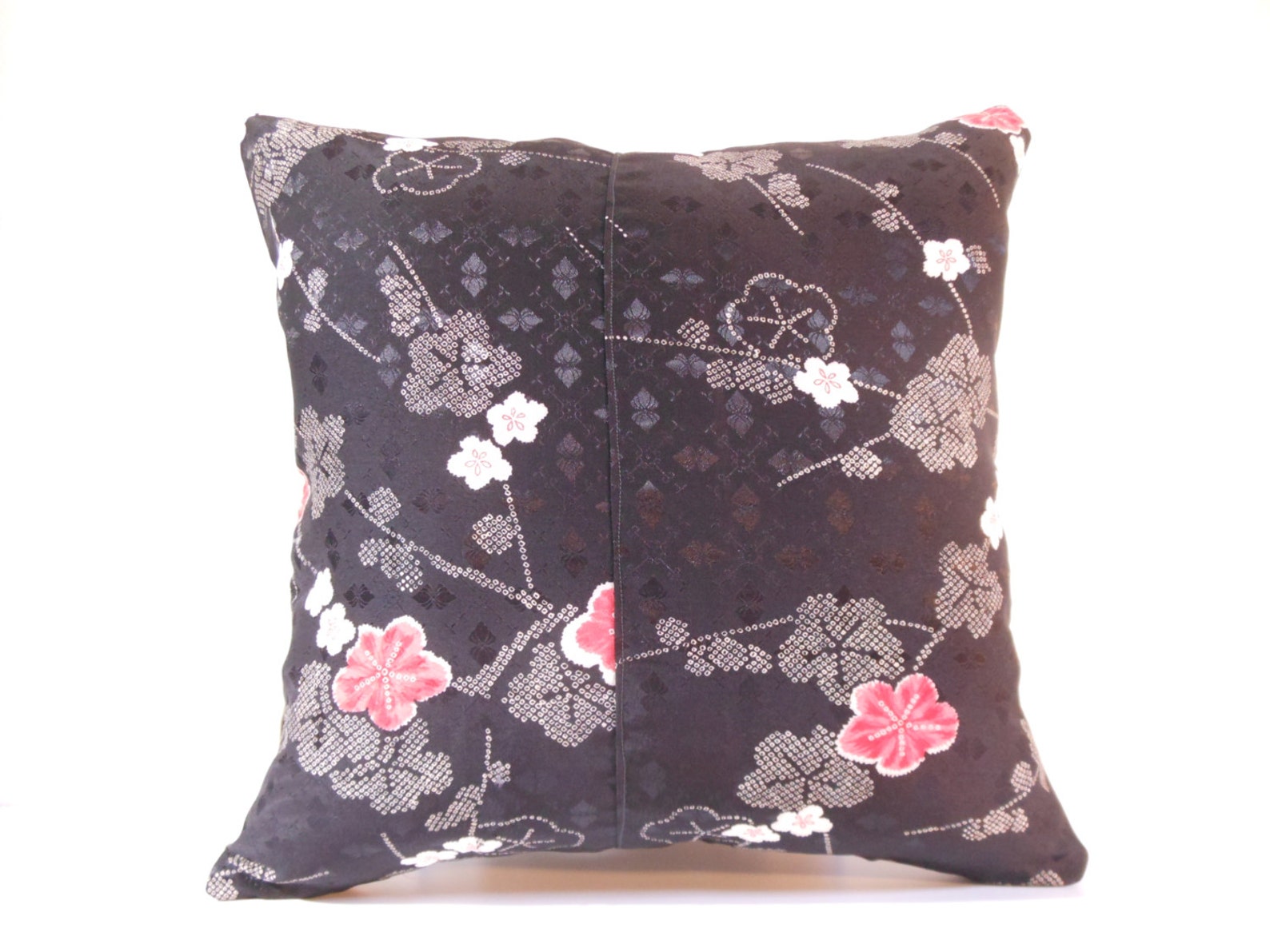 Japanese Fabric Pillow 531 Decorative Pillow 16x16 ,accent Pillows