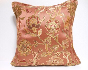 Ottoman Style Fabric Pillow | 040 | decorative pillow | 16x16 |,accent pillows,throw pillows,sofa pillows,couch pillows,designer pillows