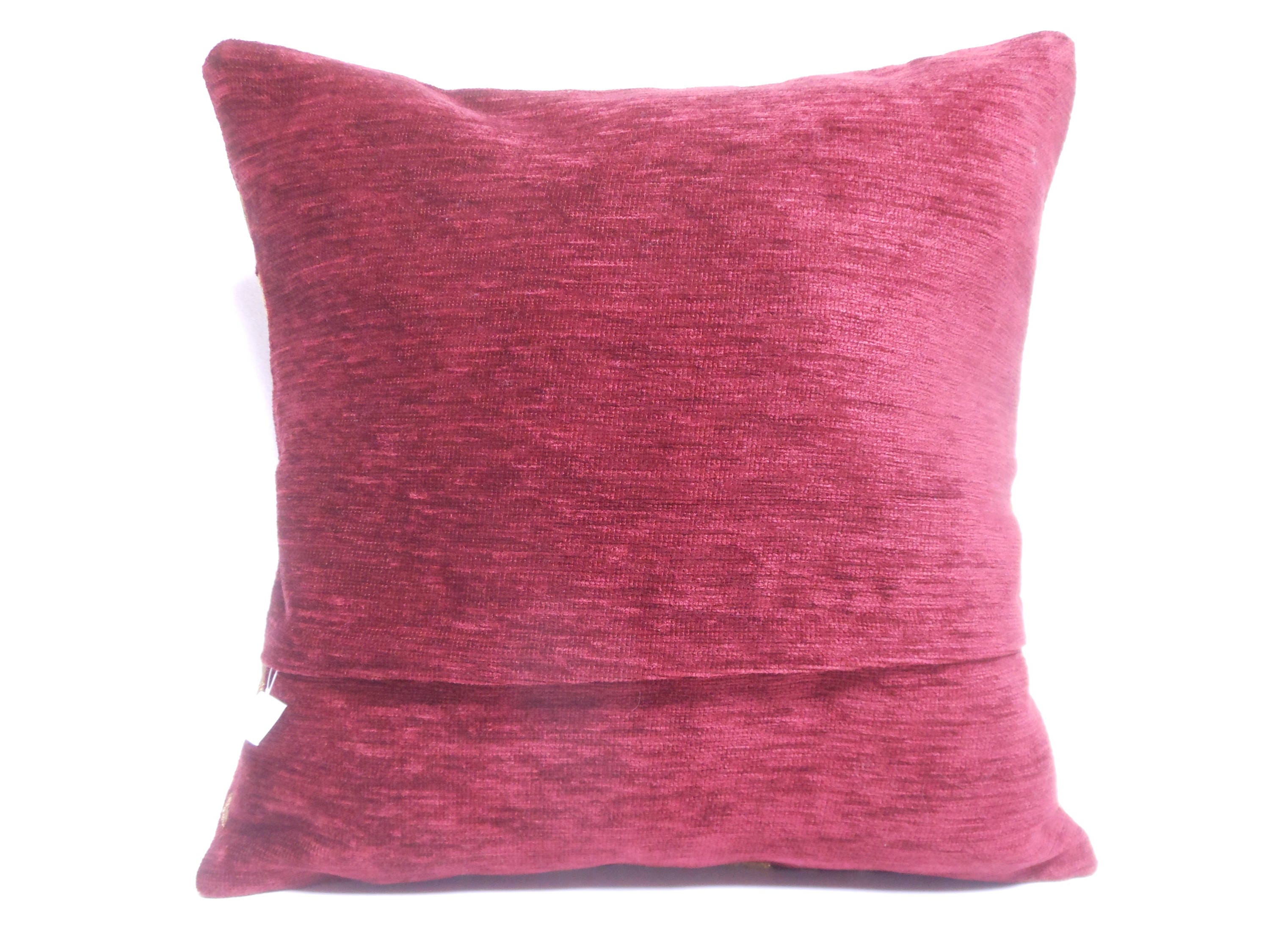 Ottoman Style Fabric Pillow 022 Decorative Pillow 16x16 ,accent Pillows