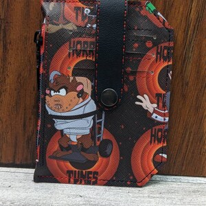 Horror themed wallet, money clip