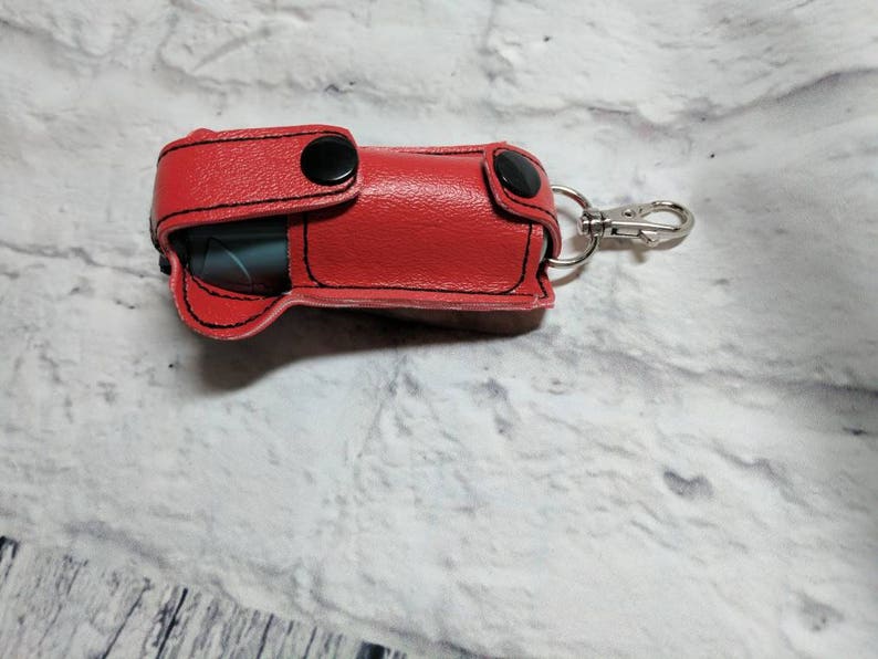 Inhaler case, Inhaler holder, Inhaler keychain, non glitter vinyl, inhaler, proair, Ventolin, zipper pull image 2