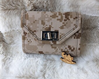 camo, marine, uniform, Mini Wallet, wallet, wristlet, digital camouflage, camouflage