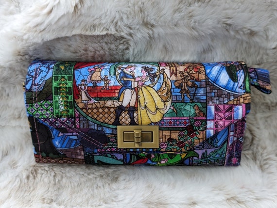 Disney, Beauty and the Beast, Wallet, Wristlet, - Etsy