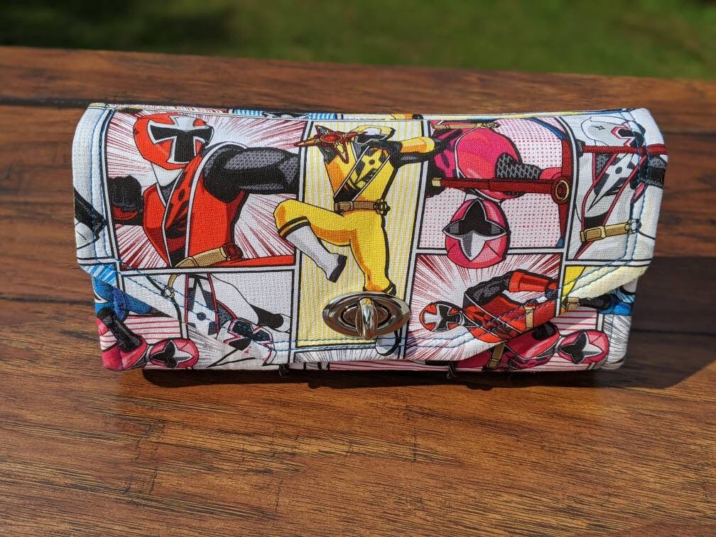 Power Rangers Wallet Etsy