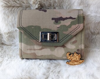 RTS, camo, deployment camo, uniform, Mini Wallet, wallet, wristlet, camouflage