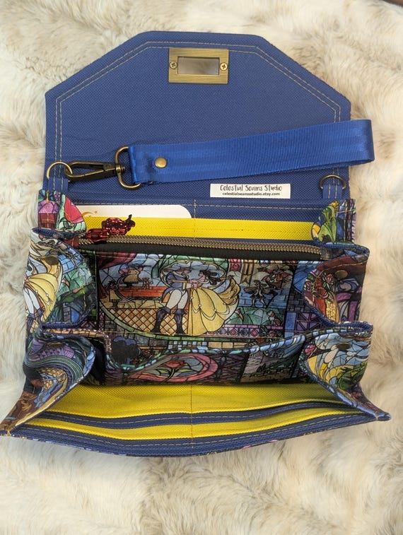 Disney, Beauty and the Beast, Wallet, Wristlet, - Etsy