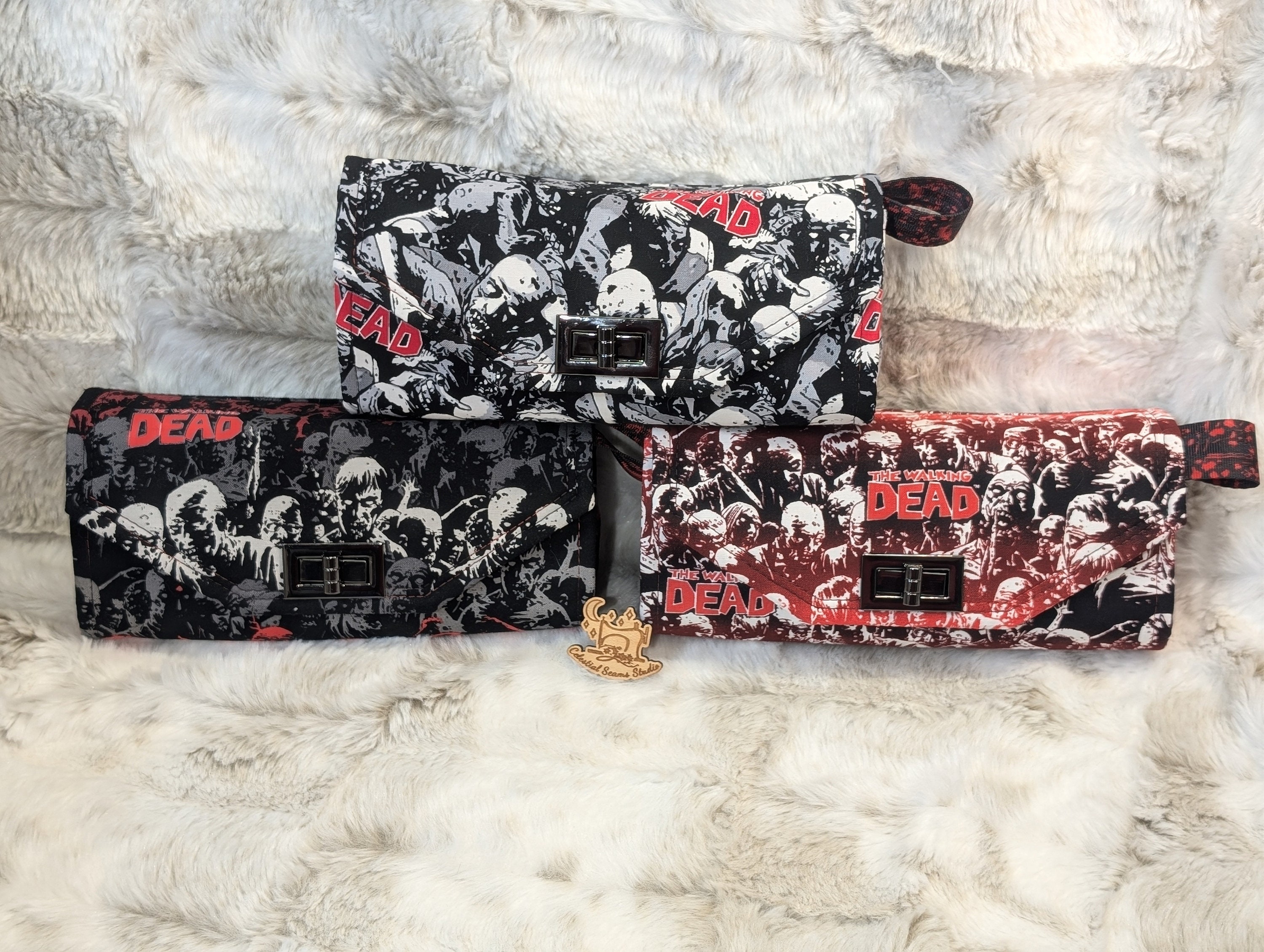 Walking Dead, AMC, Zombie, Zombies, Dead Inside, Wallets - Etsy