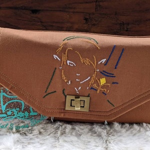 Legend of Zelda, link, wallet, clutch, wristlet
