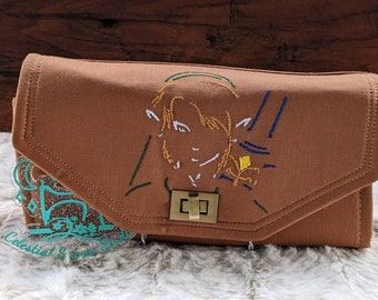 Legend of Zelda, link, wallet, clutch, wristlet