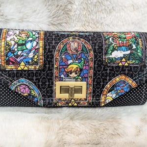 Legend of Zelda, Link, Zelda,  Made to Order Wallet, Cluth, wristlet