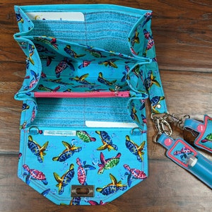 Sea Turtle, Made to Order Wallet, Cluth, Wristlet, Turtle, Turtles - Etsy