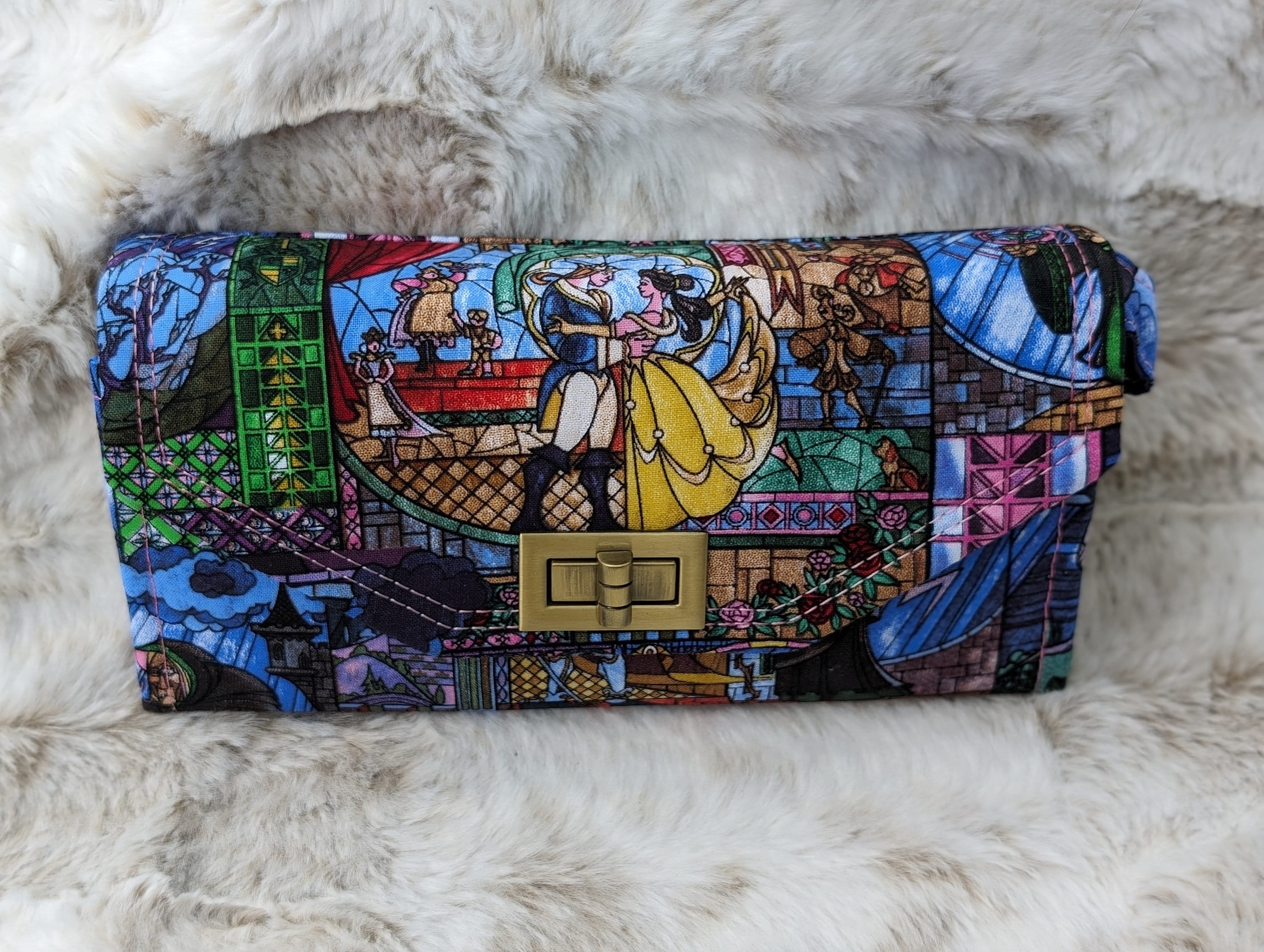 Disney, Beauty and the Beast, Wallet, Wristlet, - Etsy