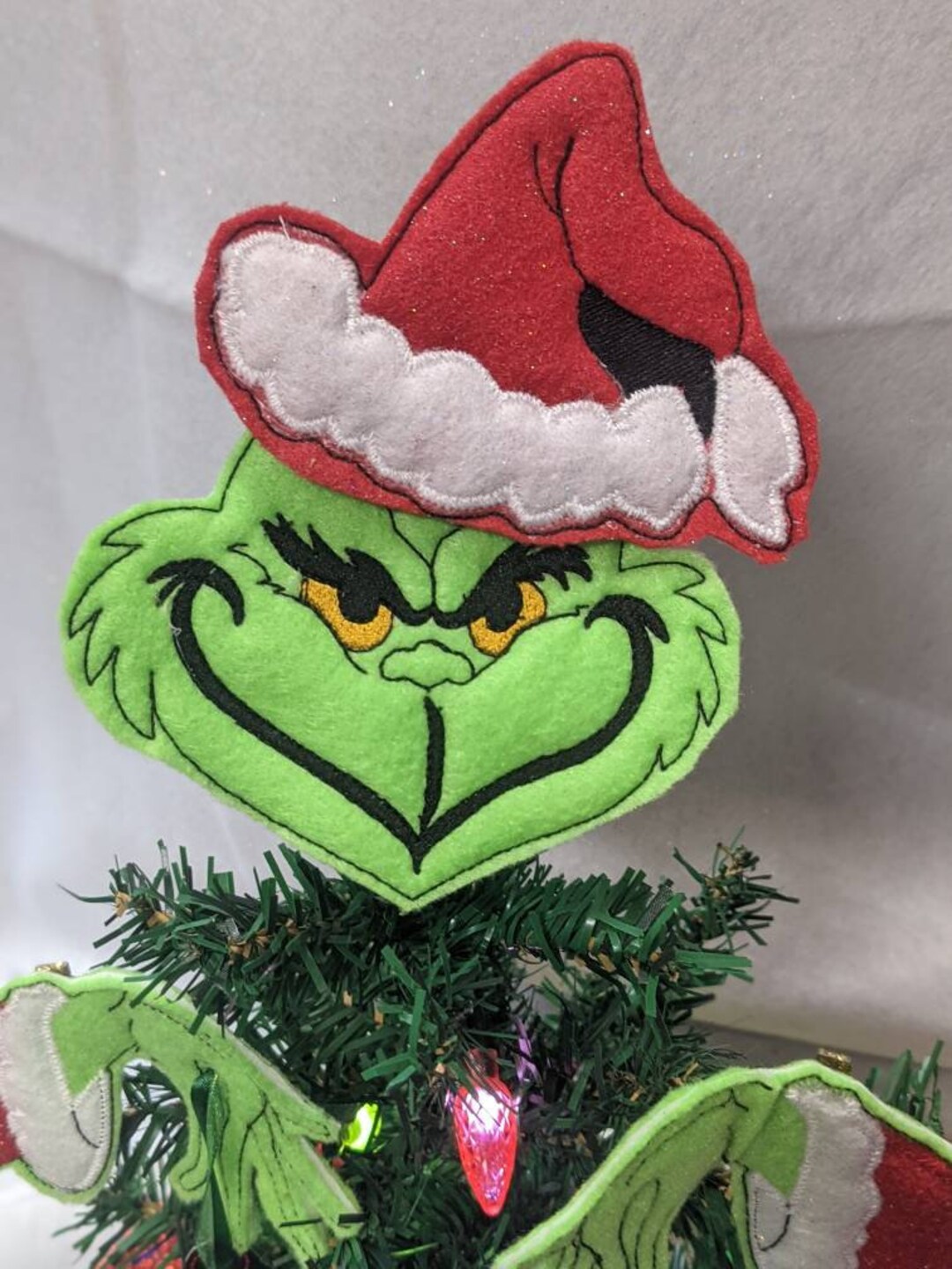 Grinchmas, Christmas, Tree, Tabletop, Grinch, Holiday Etsy
