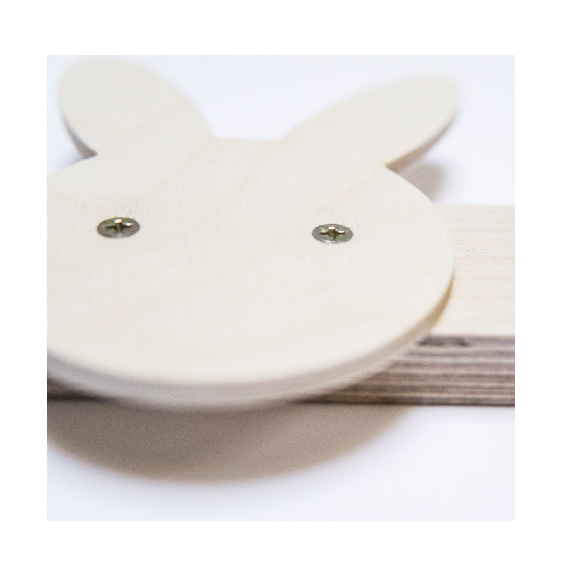 Plywood Bunny Rack Wall Coat Rack Wooden Toddler Room Decor | Etsy